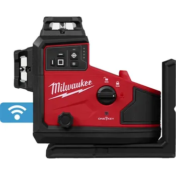 MILWAUKEE Automatický zarovnávací 3-rovinný laser M12A3PLO-0C, 360°, bez aku a nabíječky