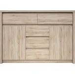 NORTON komoda 2D5S dub sonoma