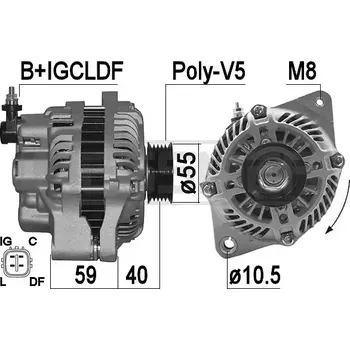 Alternátor ERA Alternátor ERA 209500A