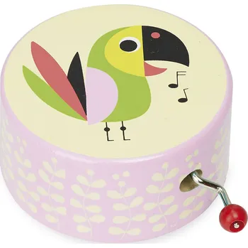 Výuková hračka Vilac Hrací skříňka 1 ks růžová