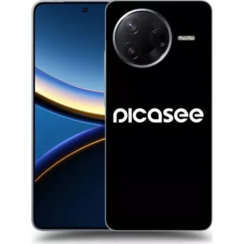 Pouzdro na mobilní telefon Picasee ULTIMATE CASE pro Xiaomi Poco F7 Pro 5G - Picasee - new logo&nbsp;-&nbsp;white