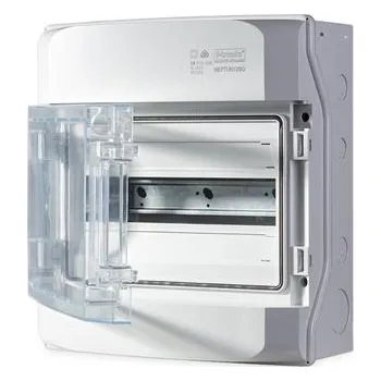 Rozvaděč F-tronic Rozvaděč NEPTUN 12 12mod. na omítku, průhl. dveře, 340x310x150mm