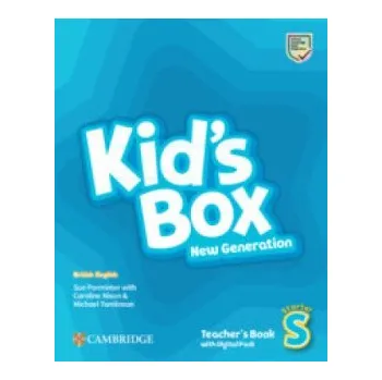 Anglický jazyk Kid´s Box New Generation Starter Teacher´s Book with Digital Pack British English - Caroline Nixon