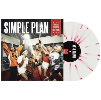 Zahraniční hudba LP Simple Plan: Taking One For The Team 2025 Coloured White With Red Splatter Vinyl Limited Edition