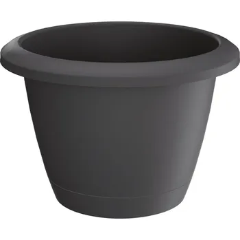 Květináč Respana Basic antracit, varianta 29,5 cm