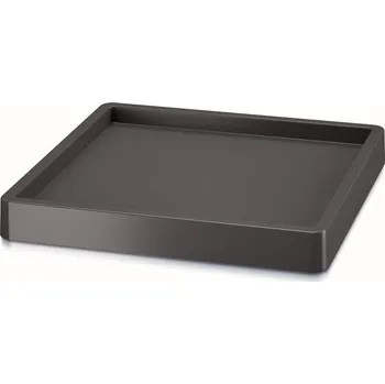 Podmiska Pojízdná podložka Mobile Saucer Square antracit, varianta 44,6 cm