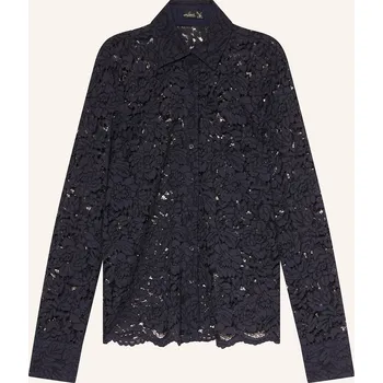 Dámská halenka Van Laack Dámská Košilová Halenka Vl-Cellai-O Z Krajky, tmavě...