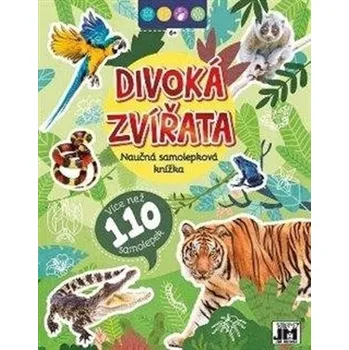 Naučná samolepková knížka Divoká zvířata