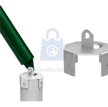 Zemní vrut Adaptér na zemní vrut pro připevnění plotové vzpěry 69 x 30 x 2,0, balení 1 ks