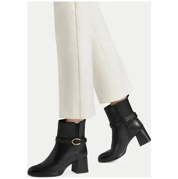 Dámské kozačky Polokozačky Geox D Walk Pleasure 55 D46XBA 00043 C9999 Černá 41