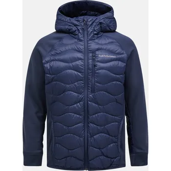 BUNDA PEAK PERFORMANCE M HELIUM DOWN HYBRID HOOD BLUE SHADOW