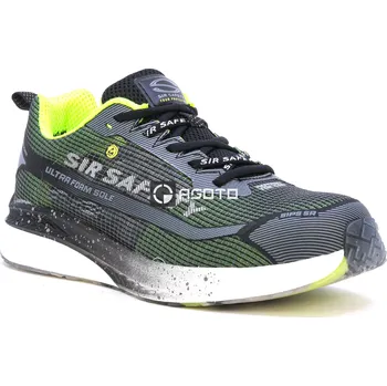 Pracovní obuv SIR Exotic S1P šedá pánská pracovní obuv z extrémně prodyšného materiálu 45