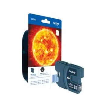 Počítačové příslušenství Brother LC980BKBP - Černá - originální - blistr - inkoustová cartridge - pro Brother DCP-1 (LC980BKBP)