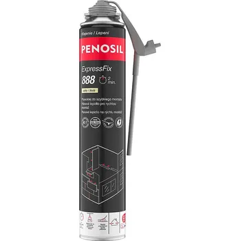 Průmyslové lepidlo PU lepidlo pro rychlou montáž PENOSIL 888 krémové, 750ml