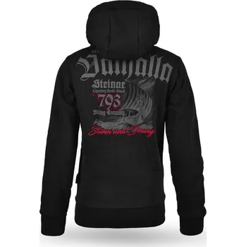 Dámská mikina Thor Steinar Valhalla Mikina s Kapucí Černá L