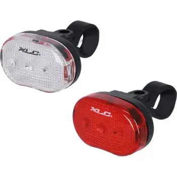 Cyklosvítilna XLC CL-S52 Naiad sada světel přední a zadní