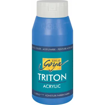 Vodová barva Kreul Solo Goya Triton Akrylová barva Primary Blue 750 ml 1 ks