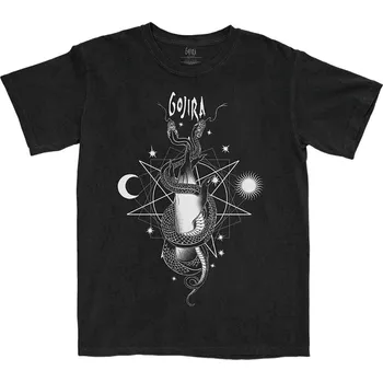 Pánské tričko Gojira Celestial Snakes Black XL Tričko