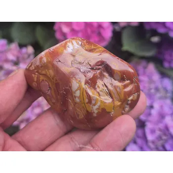 Přírodní kámen Jaspis Noreena troml přírodní kámen 120g Austrálie