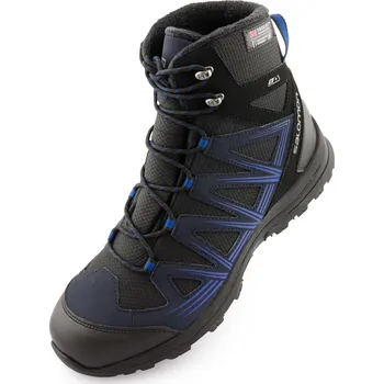 Pánská vesta Pánské boty Salomon Men's Hiking Boot Woodsen 2 Black 41 1/3