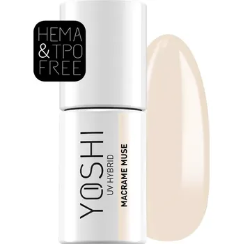 Lak na nehty Gel lak YOSHI Free Spirit - Macrame Muse 130, 6ml