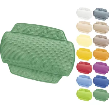 Spirella polštář do vany ALASKA, mechově zelená, PVC, 32 x 23 cm