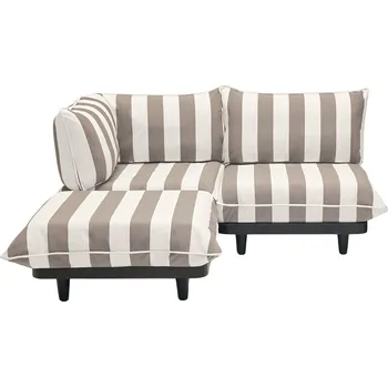 Nábytek Fatboy, Rohová sedačka levá Paletti béžovo-krémový 3 díly - Formadore