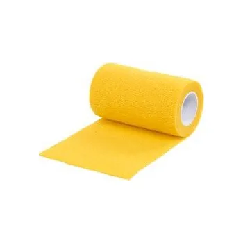 Obinadlo elast. Vet-Flex 10cm x 4,5m žluté Kruuse 1ks