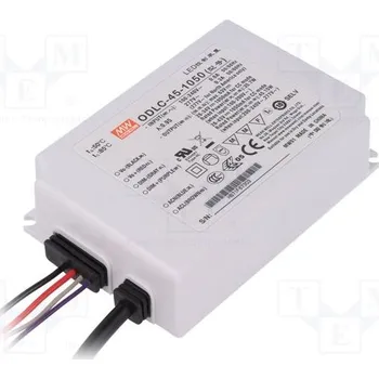 Napájecí zdroj pro osvětlení MEAN WELL ODLC-45-1050