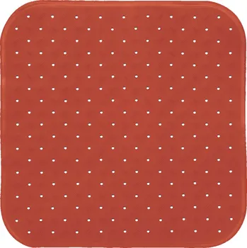 Protiskluzová podložka MSV protiskluzová podložka do sprchy CLASS Premium, terakota, SBS kaučuk, 54 x 54 cm