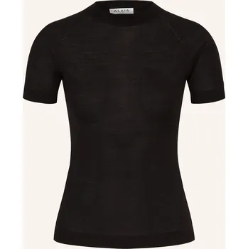 Dámské tričko Alaïa Dámské Úpletové Tričko, černá, 34