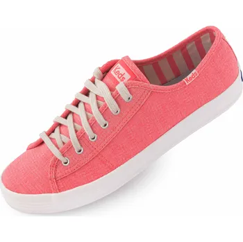 Dámská obuv Dámské boty Keds Wms Kickstart Canvas Bright Coral Orange 40,5