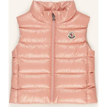 Moncler Enfant Péřová Vesta Ghany pro miminko, růžová, 80