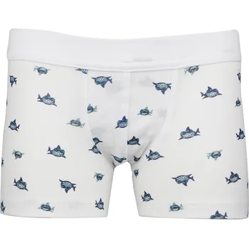 Chlapecké spodní prádlo Chlapecký slip s nohavičkou Pleas | 183762-192 | Bílá, potisk žralok Velikost: 98