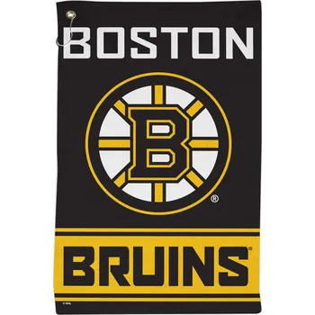 Ručník Wincraft Sportovní ručník Boston Bruins NHL The Fan Towel