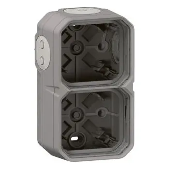 vypínač Boîtier saillie à embouts 2 postes horiz