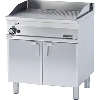 Kuchyňský gril Plynová grilovací deska rýhovaná FTR-76G RM GASTRO