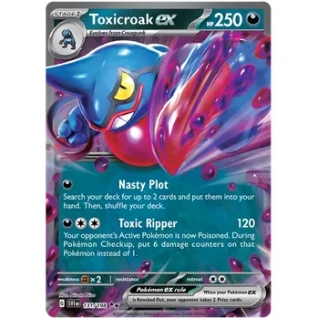 Karetní hra Pokémon TCG Toxicroak EX 131/198