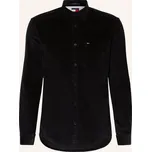 Tommy Jeans Pánská Manšestrová Košile Regular Fit, černá, 40