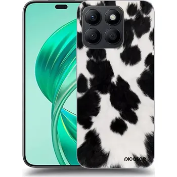 Pouzdro na mobilní telefon Picasee silikonový průhledný obal pro Honor X8c - Black Moo