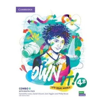 Anglický jazyk Own it! 4 Combo B Student´s Book and Workbook with Practice Extra - Lewis Samantha, Vincent Daniel