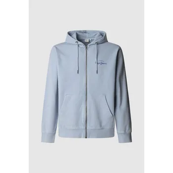 Pánská mikina Pepe Jeans Pánská mikina TERREL ZIP Barva: modrá, Velikost: M