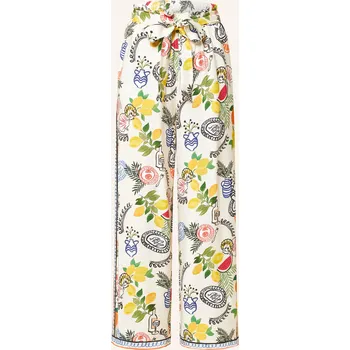 Dámské kalhoty Phase Eight Dámské Kalhoty Zeliha, režná / žlutá / zelená, 44