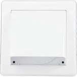 HACO Větrací mřížka gravitační s klapkou 150x150 GK/100 bílá