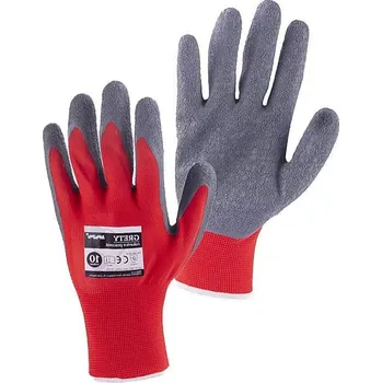 Pracovní rukavice MasiPro Povrstvené rukavice GRETY, v. 9"