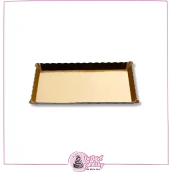 Tácek zlatý 80x130 mm 5 ks