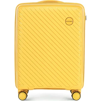 Malý žlutý polypropylenový kufr | WITTCHEN | 56-3T-201-50