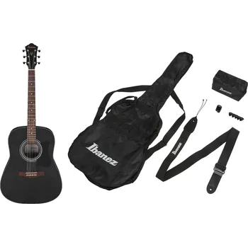 Akustická kytara Ibanez V54NJP-WK Weathered Black Open Pore Akustická kytara