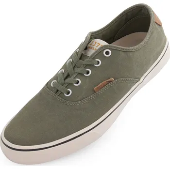 Pánské tenisky Pánské boty Jack&Jones Unisex Surf Cotton Low Olive 42