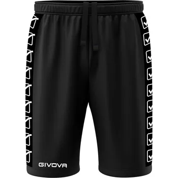 Pánské kraťasy Sportovní šortky GIVOVA Terry Band Black XS